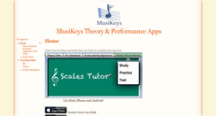 Desktop Screenshot of musikeys.com